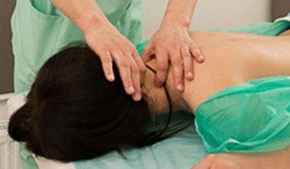 zdravljenje osteohondroze materničnega vratu z masažo